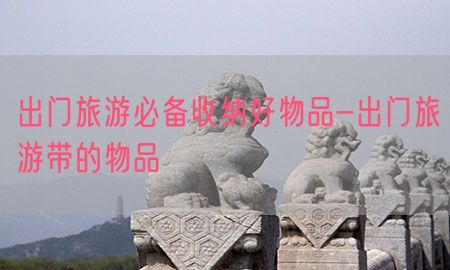 出门旅游必备收纳好物品-出门旅游带的物品