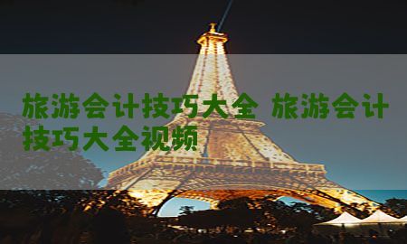 旅游会计技巧大全（旅游会计技巧大全视频）