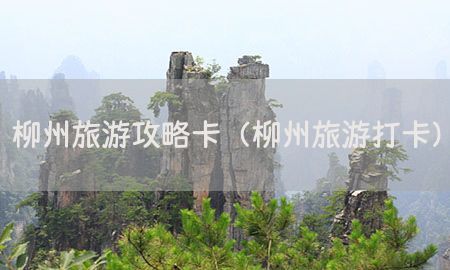 柳州旅游攻略卡（柳州旅游打卡）