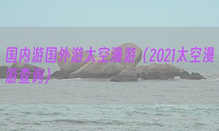 国内游国外游太空漫游（2021太空漫游查询）