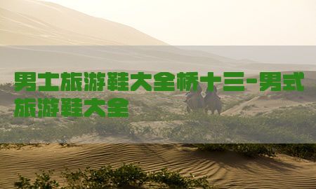 男士旅游鞋大全桥十三-男式旅游鞋大全