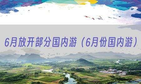 6月放开部分国内游（6月份国内游）