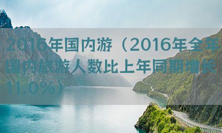 2016年国内游（2016年全年国内旅游人数比上年同期增长11.0%）