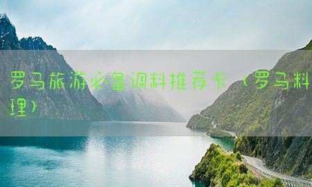 罗马旅游必备调料推荐卡（罗马料理）