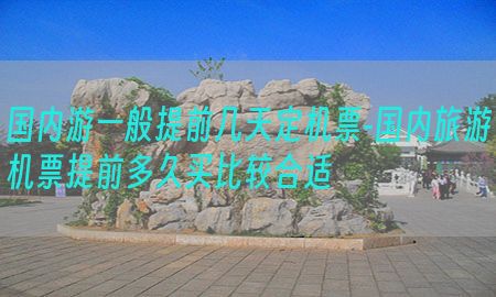 国内游一般提前几天定机票-国内旅游机票提前多久买比较合适